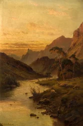 Fluss Foyers bei Abertarff